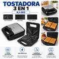 TOSTADORA 3 EN 1 KJ-303