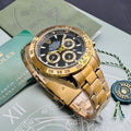 Rolex Daytona Semiautomático Dorado-Negro