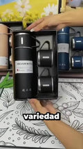Termo con Taza Térmica